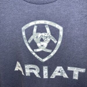 Ariat  Short Sleeve T-shirt Blue Men's 3XLarge